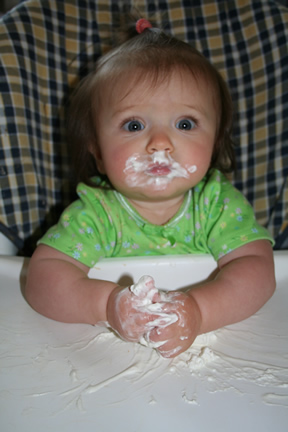 Shaving Cream Smoosh!