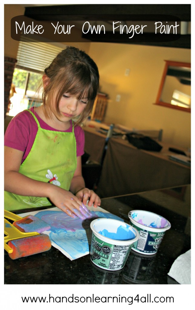 DIY Finger Paint