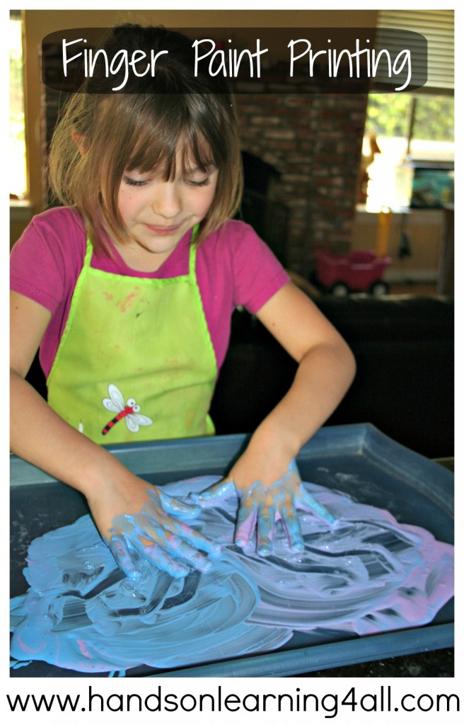 Finger Paint Printing